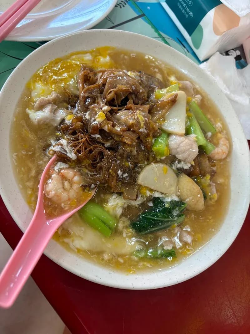 View of Tanjung Bungah Hawker Centre in Tanjung Bungah, Penang