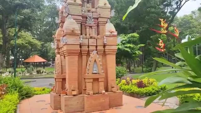 View of Tao Dan Park in Ho Chi Minh City, HCM