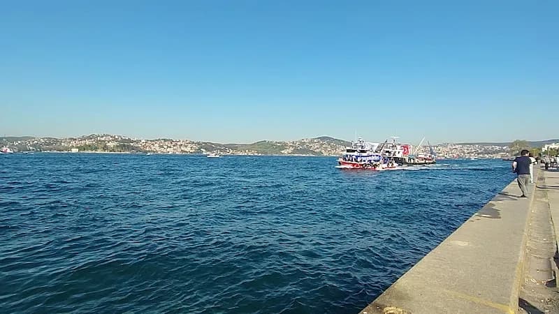 View of Tarabya sahili in Beykoz, Istanbul