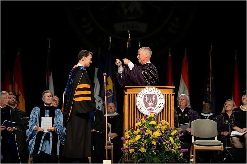 View of Taylor University in Upland, IN