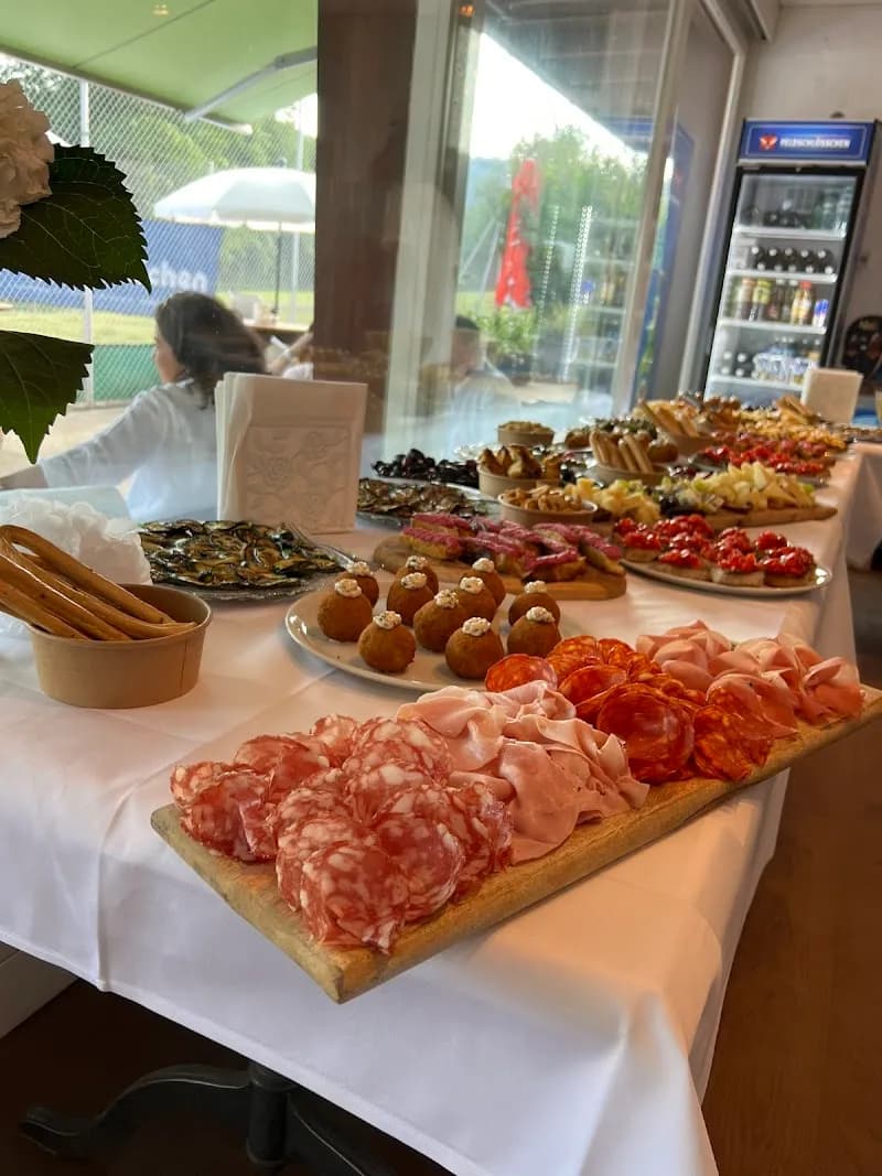 View of TCR (Tennis Club Rüschlikon) in Ruschlikon, ZH