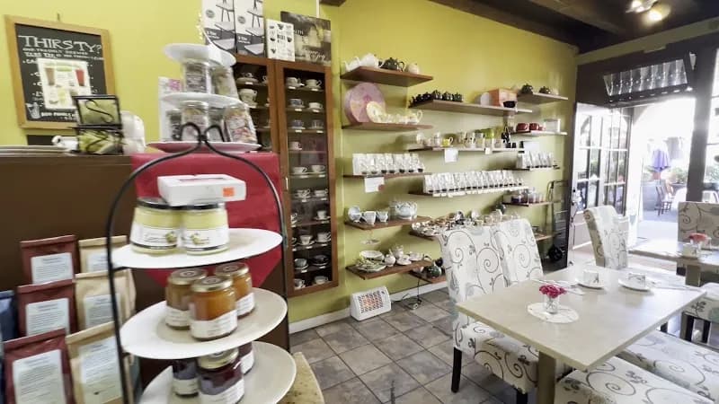 View of Tea Time in Palo Alto, CA