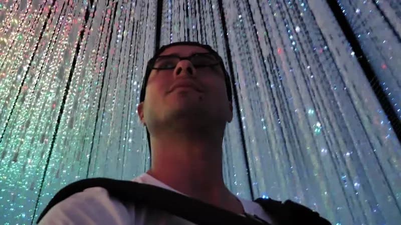 View of teamLab Borderless: MORI Building DIGITAL ART MUSEUM in Tokyo, TK