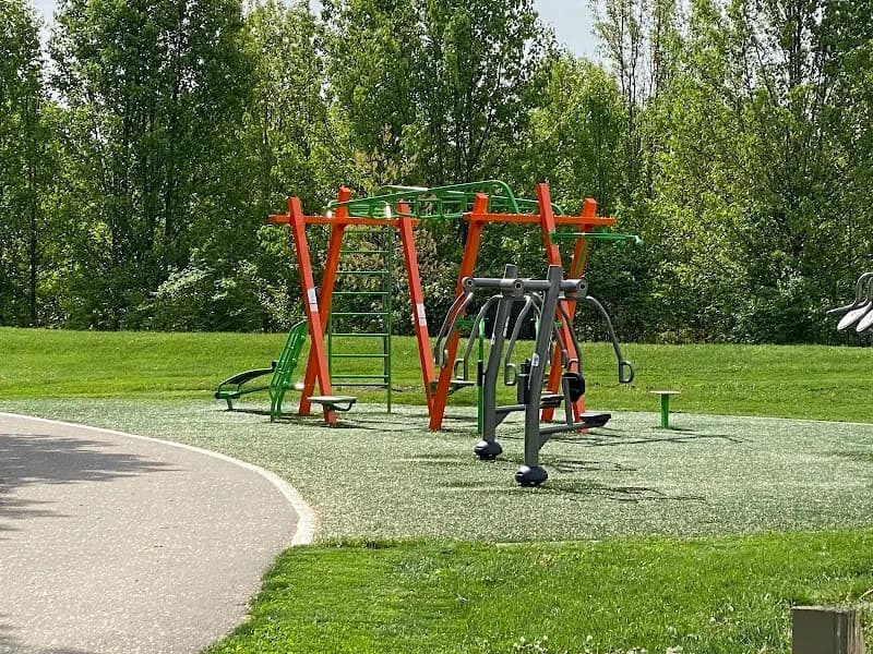 View of Ted Kaltenbach Park and Community Center in Powell, OH
