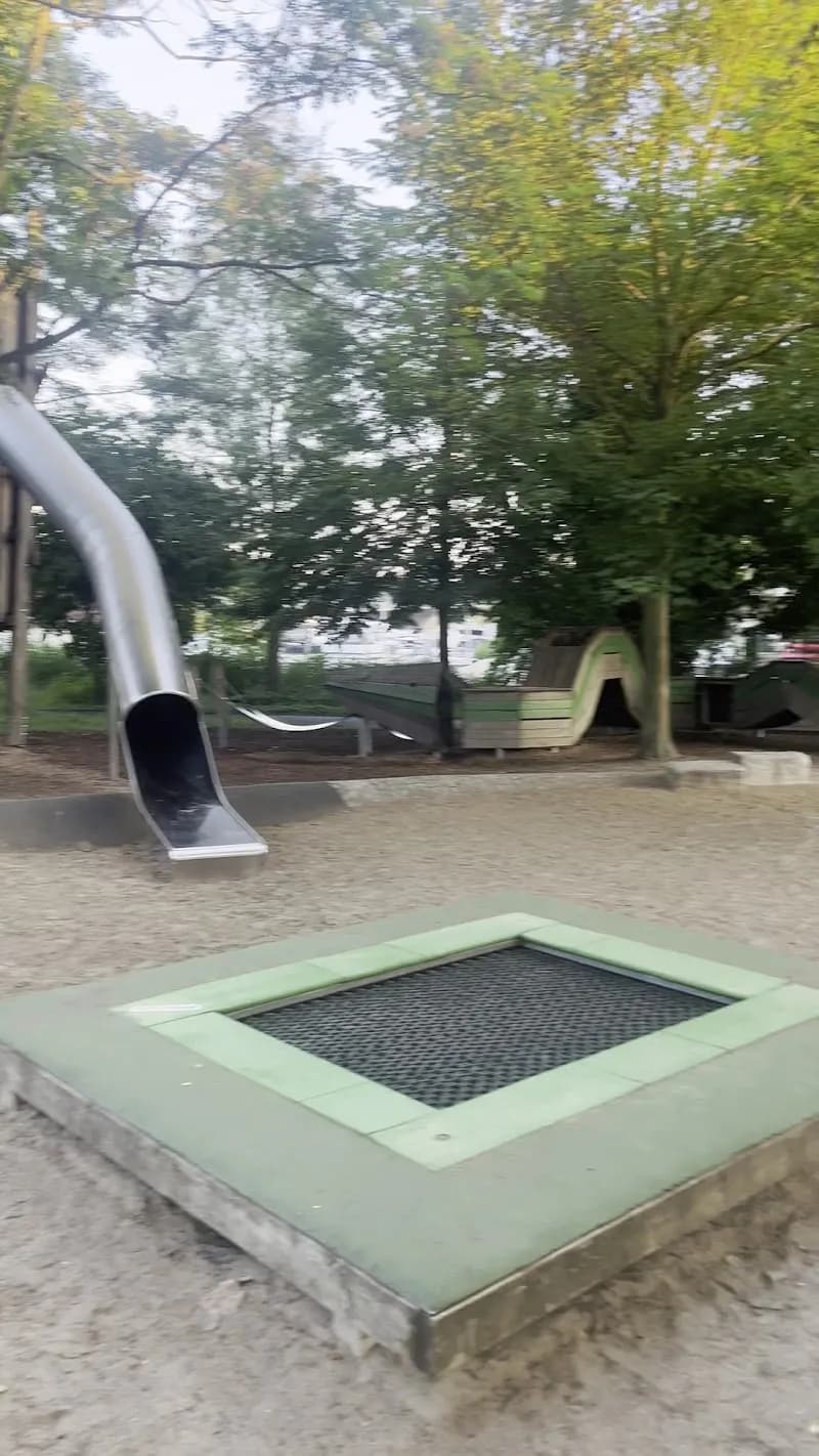 View of Tegeler Hafen Spandauer Vorstadt Playground in Potsdam, BB