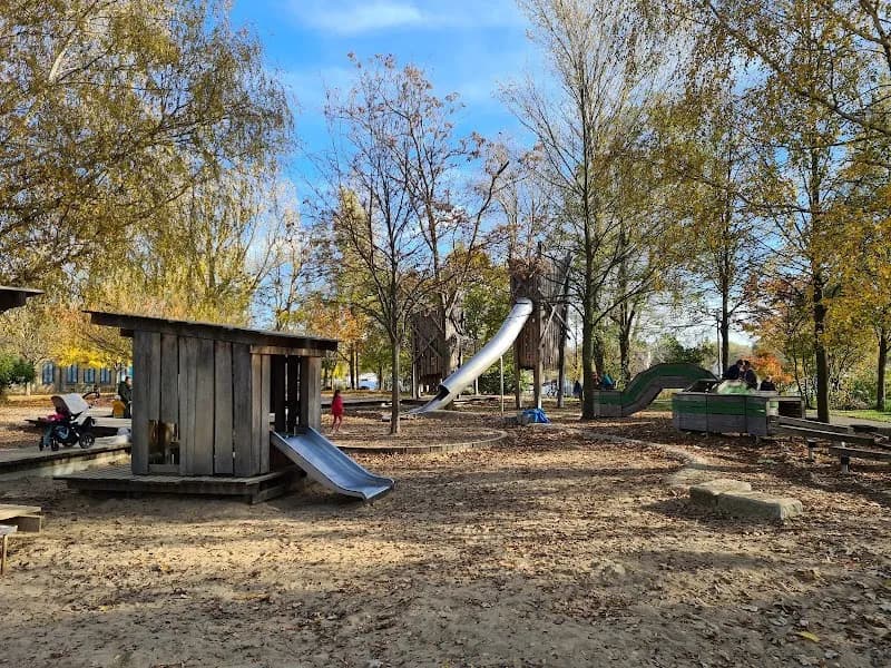 View of Tegeler Hafen Spandauer Vorstadt Playground in Potsdam, BB