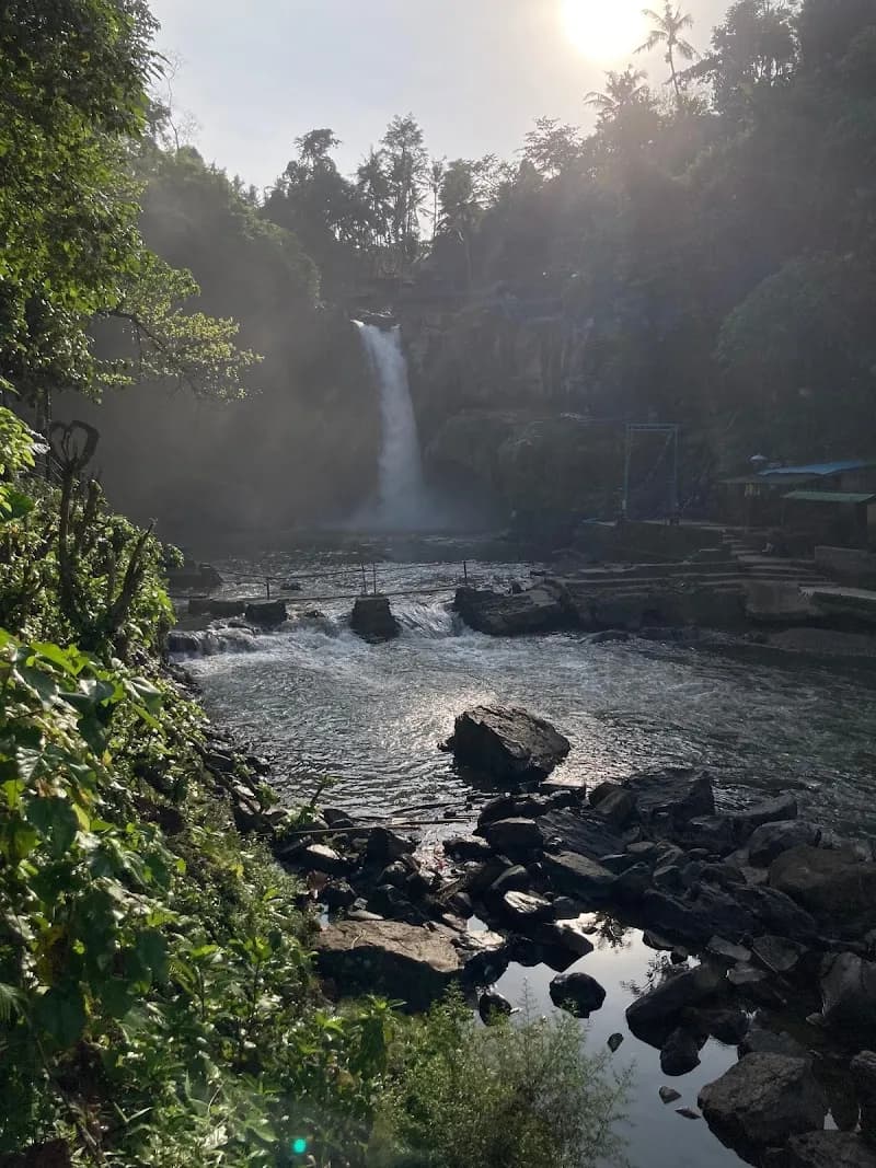 View of Tegenungan Waterfall in Ubud, Bali