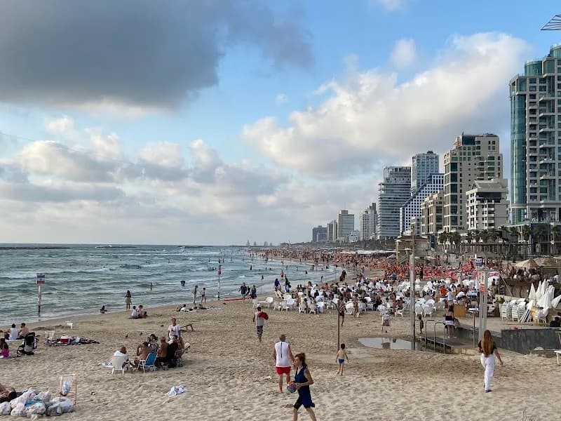 View of Tel Aviv Promenade in Bat Yam, TA