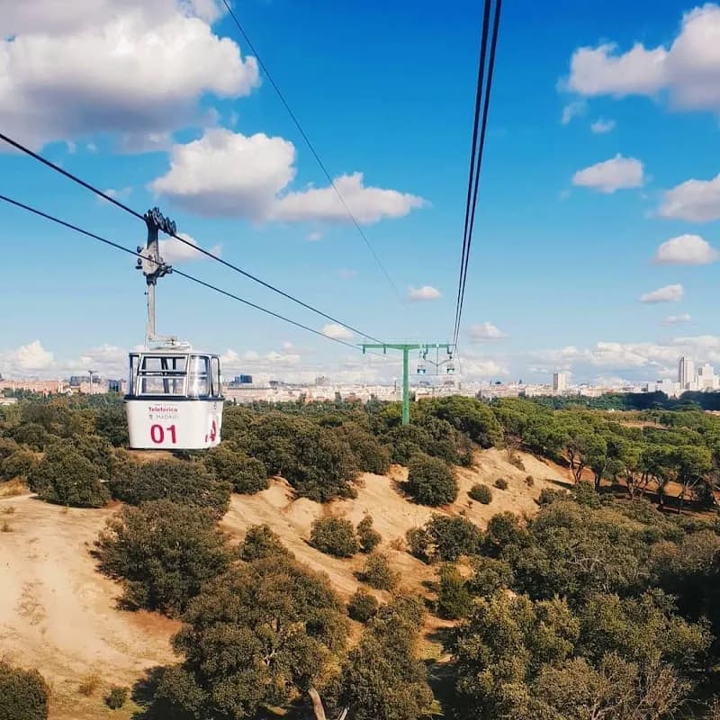 View of Teleférico en Rosales in Madrid, MD