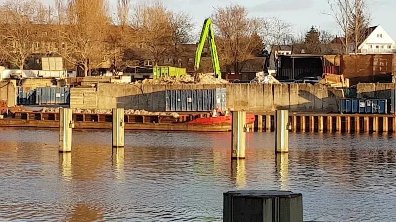 View of Teltow Canal in Steglitz, BE
