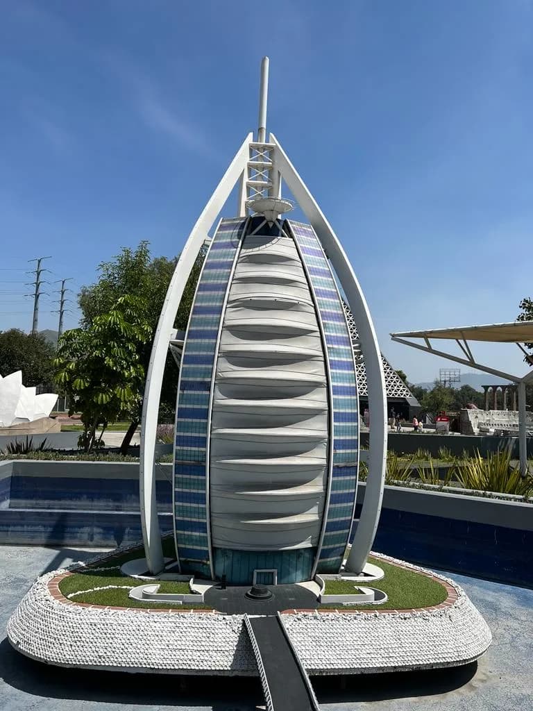 View of Temático Tlalnepantla "Mini Mundos" Park in Tlalnepantla, Edomex