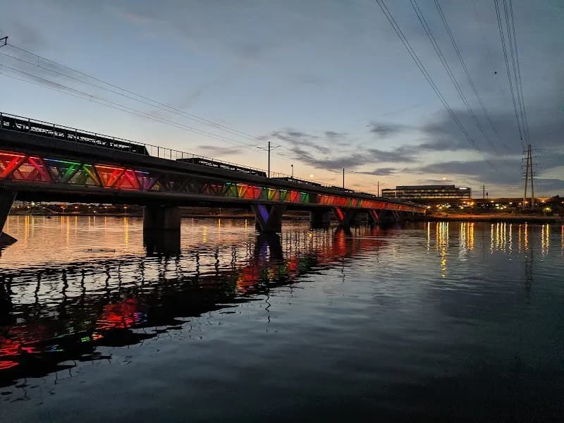 View of Tempe Beach Park in Tempe, AZ