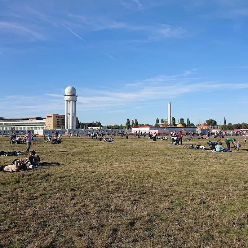 View of Tempelhofer Feld in Tempelhof, BE