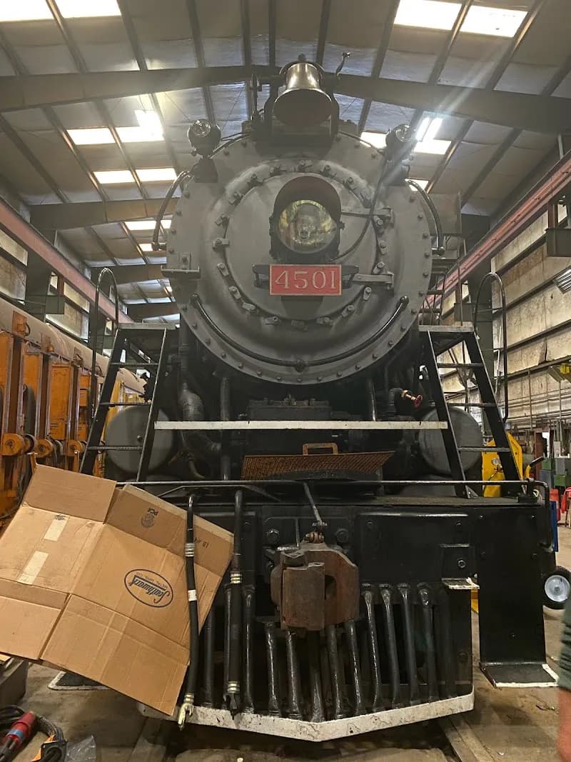 View of Tennessee Valley Railroad Museum in Chattanooga, TN