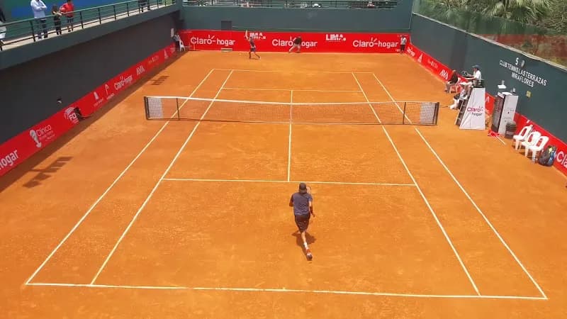 View of Tennis Club Las Terrazas Miraflores in San Isidro, Lima