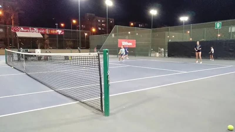 View of Tennis club Maccabi Netanya in Netanya, TA