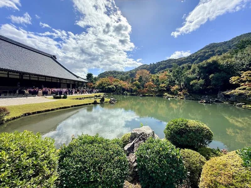 Tenryu-ji buddhist temple in Arashiyama, KYO