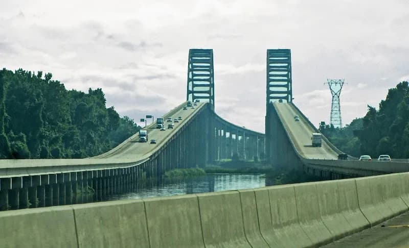 View of Tensaw River in Chatom, AL