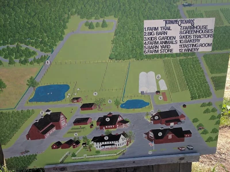 View of Terhune Orchards in Princeton, NJ