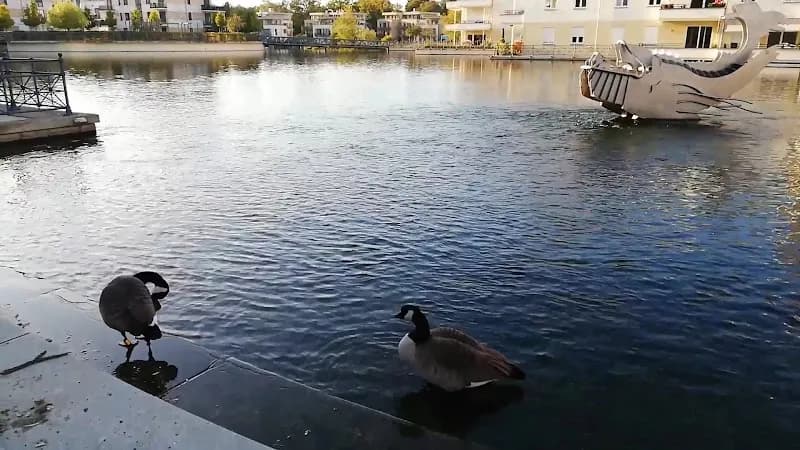 View of Terrassen Am Tegeler Hafen in Potsdam, BB