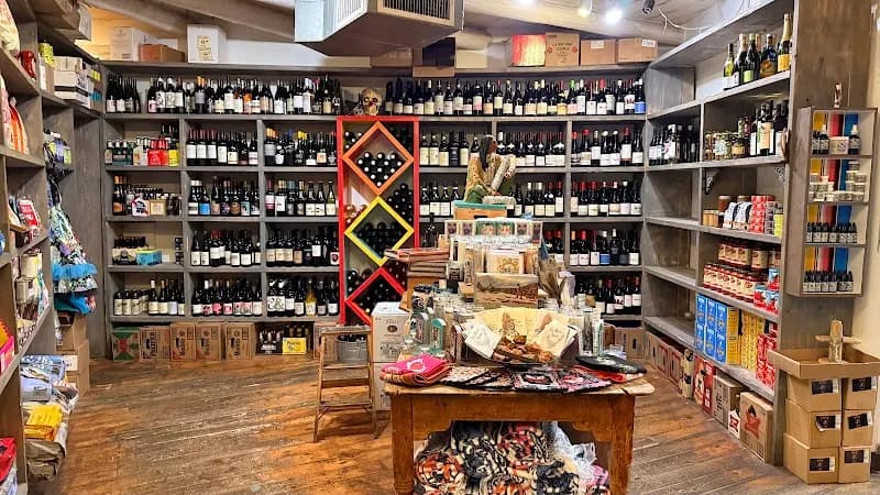 Tesuque Village Market bar in Santa Fe, NM