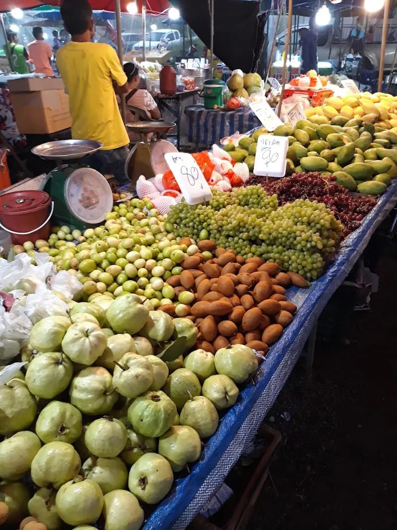 View of Thalang Community Market in Thalang, Phuket