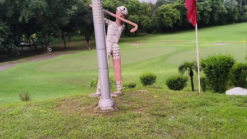 View of The Aravalli Golf Club Park in Indirapuram, UP