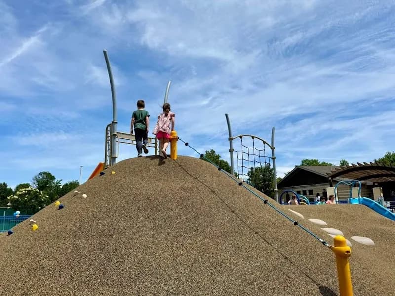 View of The Beachwood Playground in Beachwood, OH