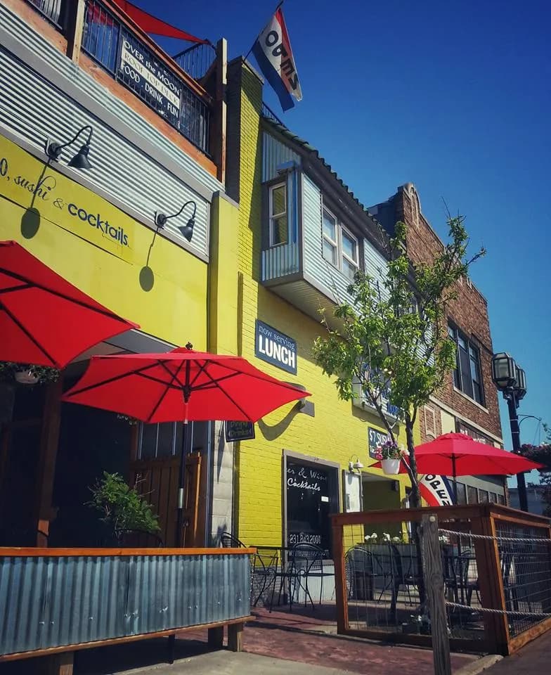 The Blu Moon Bistro New American in Ludington, MI