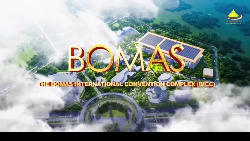 View of The Bomas of Kenya in Nairobi, NBO