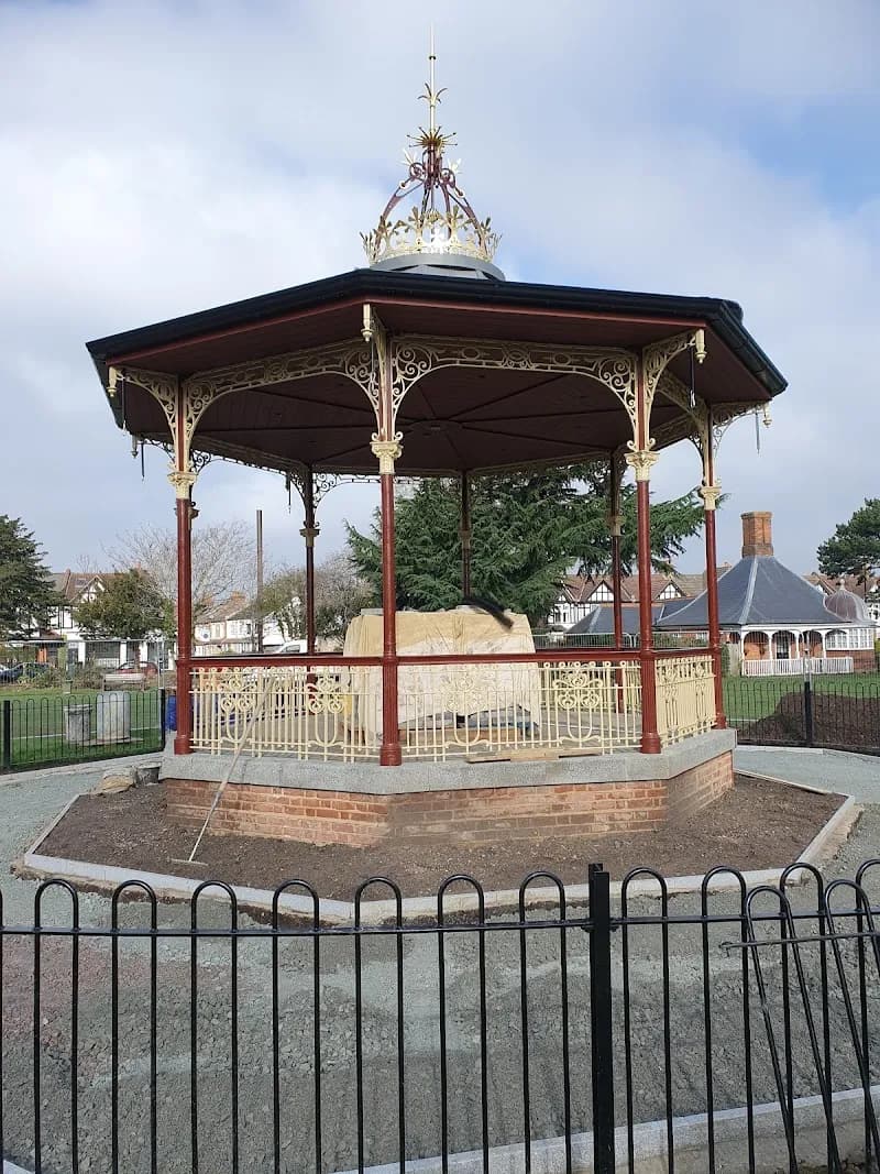 The Bowie Bandstand tourist attraction in Beckenham, London