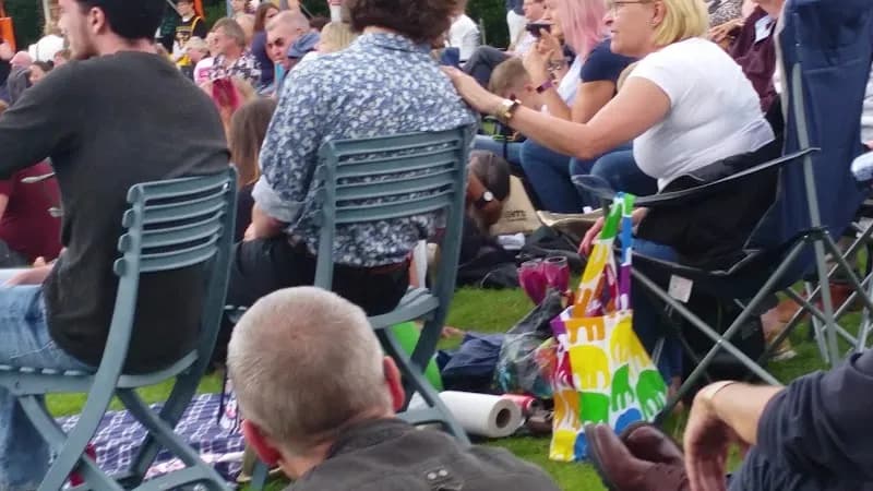 View of The Bowie Bandstand in Beckenham, London