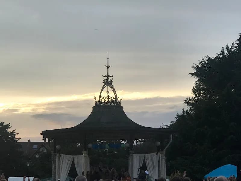 View of The Bowie Bandstand in Beckenham, London