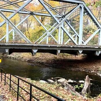 View of The Bronx River Parkway Reservation Conservancy in Westchester, NY
