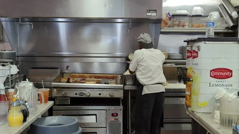 View of The Camellia Grill in New Orleans, LA