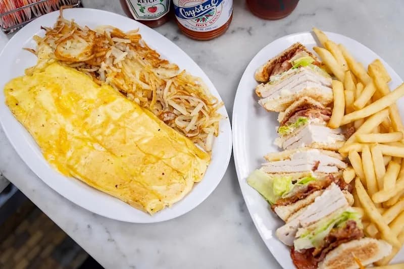 View of The Camellia Grill in New Orleans, LA