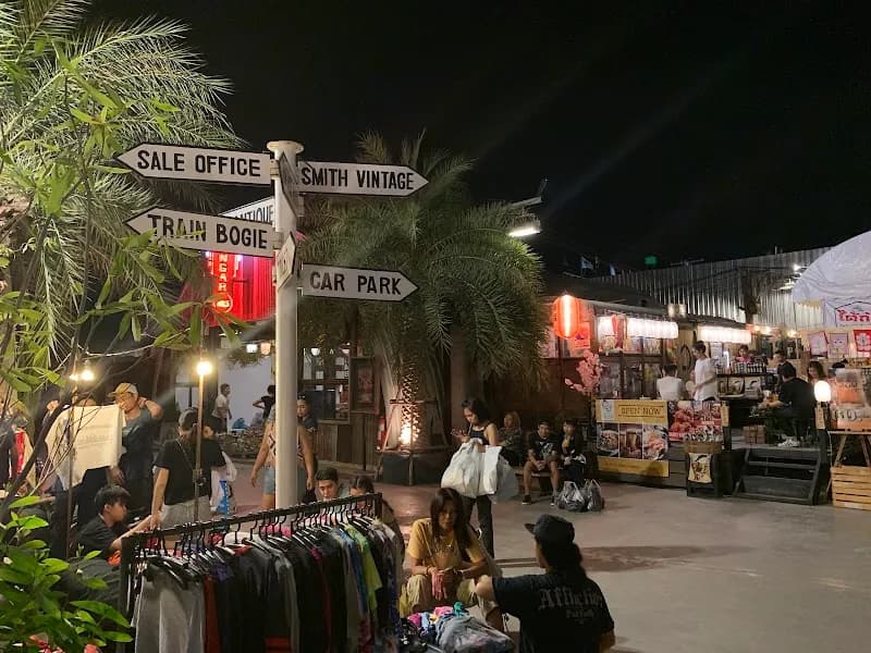 The Camp Vintage Flea Market & Vintage Cafe cafe in Sukhumvit, BKK