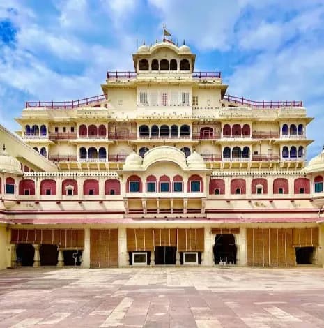 The City Palace historical place in Jaipur, RJ