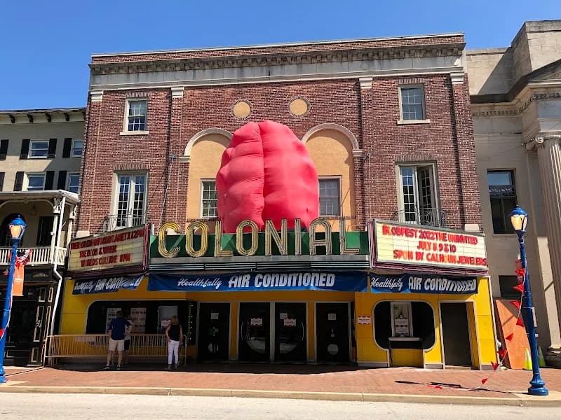 View of The Colonial Theatre in Phoenixville, PA