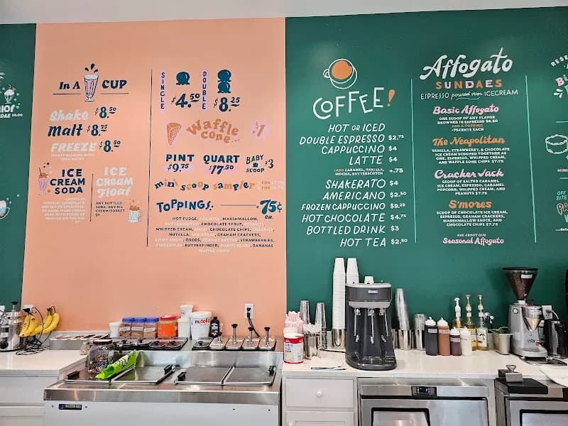 View of The Creole Creamery in Old Metairie, LA