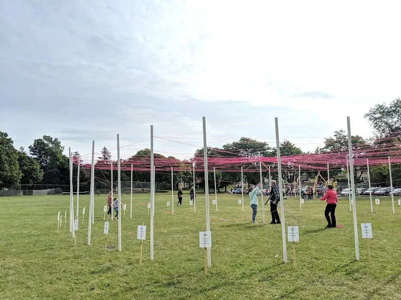 View of The East Lansing Farmer's Market in East Lansing, MI