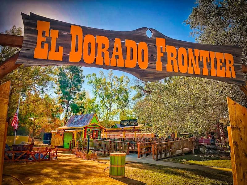 View of The El Dorado Frontier Theme Park in Long Beach, CA