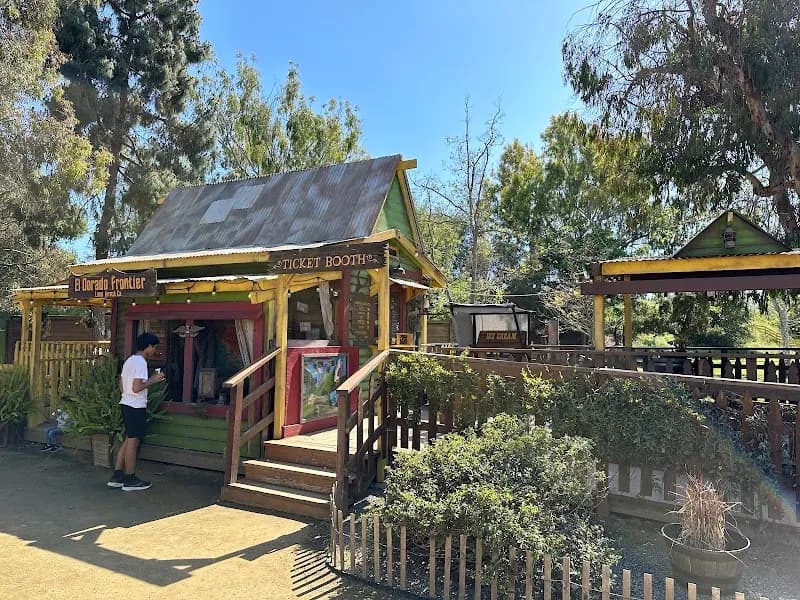 View of The El Dorado Frontier Theme Park in Long Beach, CA