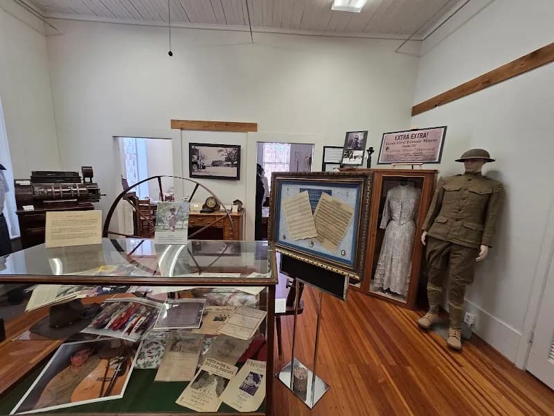View of The Falls on the Colorado Museum in Marble Falls, TX