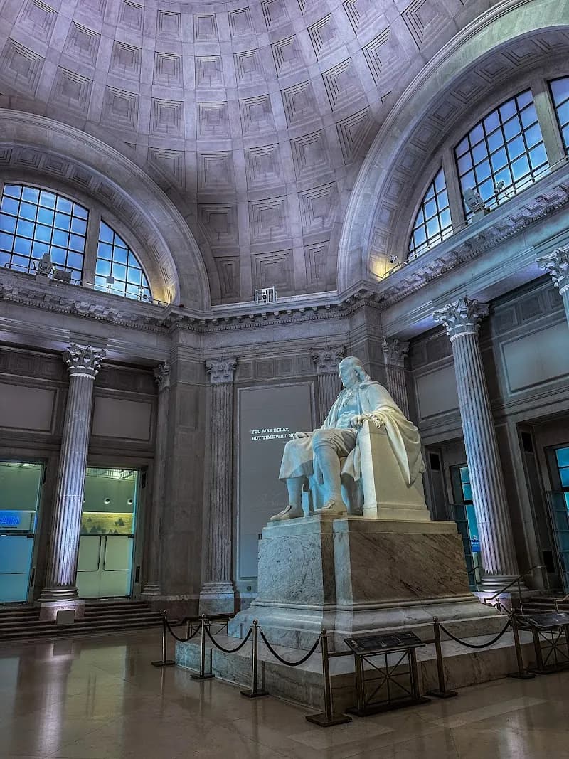 View of The Franklin Institute in Philadelphia, PA