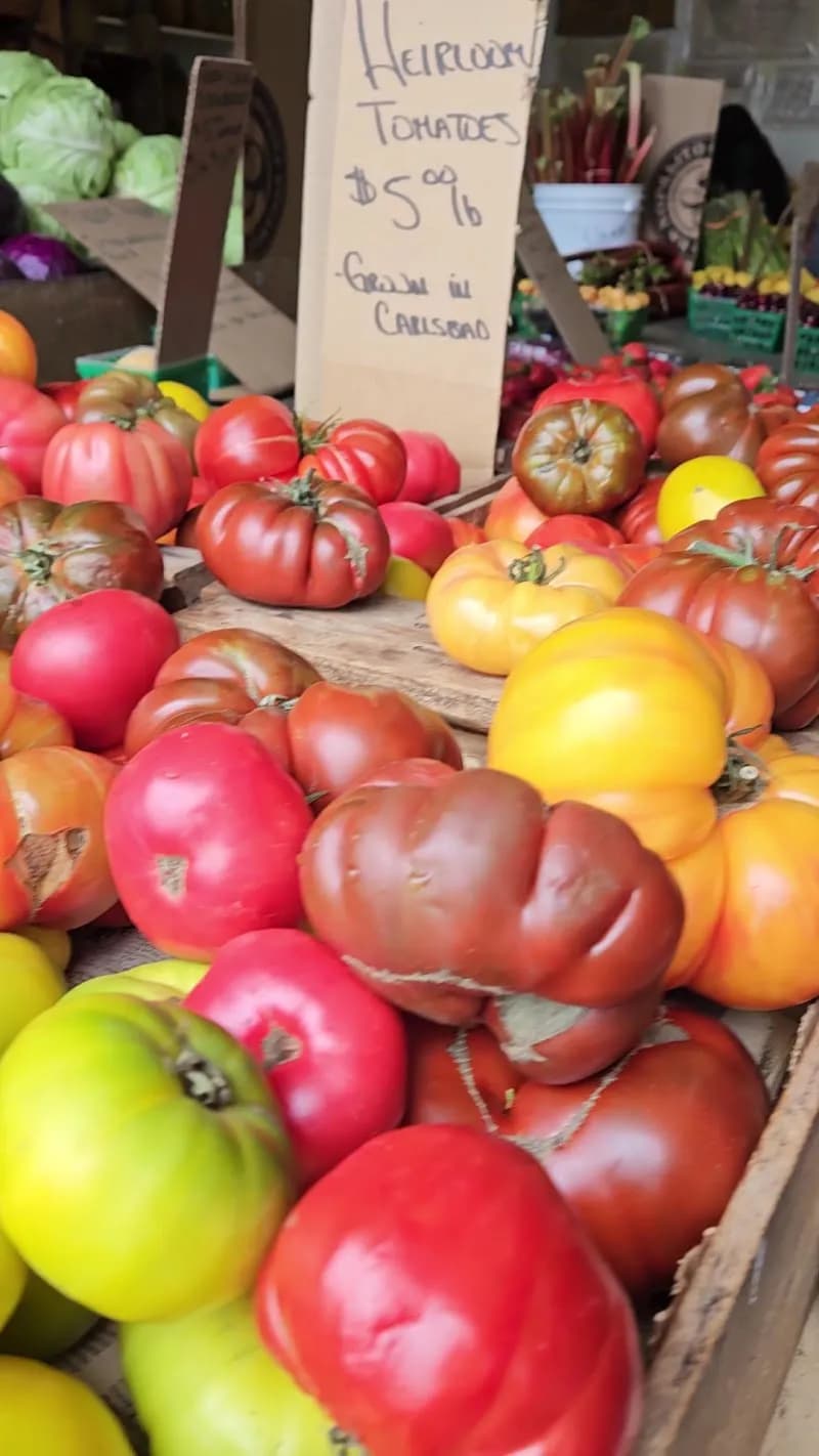 View of The Fruit Stand in Point Loma, CA