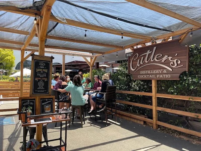 View of The Funk Zone in Santa Barbara, CA