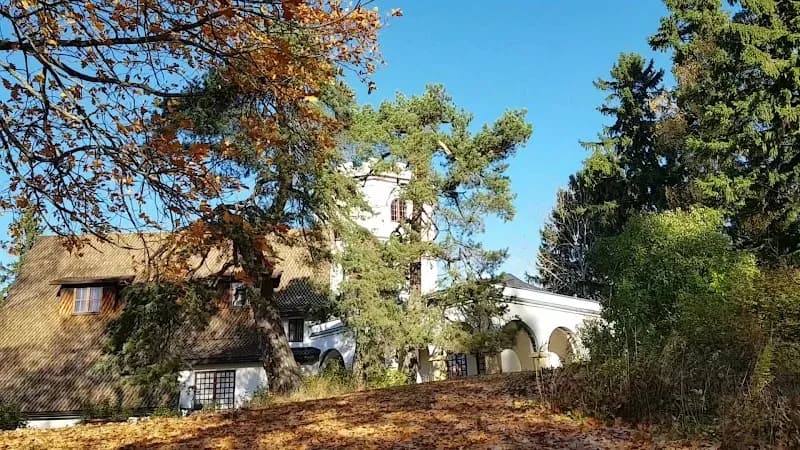 View of The Gallen-Kallela Museum Vallikallio in Helsinki, HEL