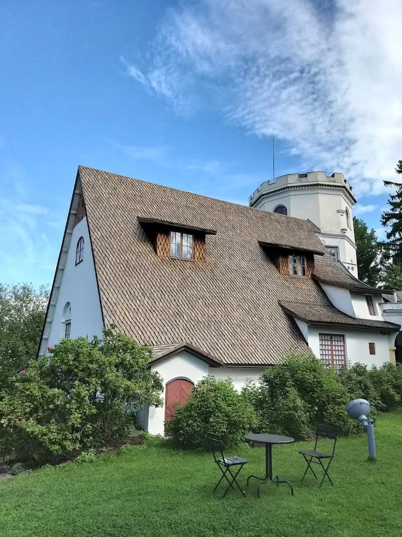 View of The Gallen-Kallela Museum Vallikallio in Helsinki, HEL