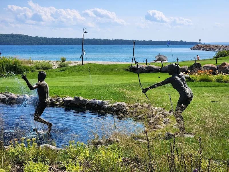 The Greens Of Mackinac miniature golf course in Mackinac Island, MI